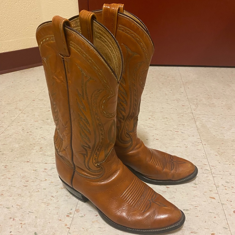 Vintage 1970s Tony Lama Cowboy boots